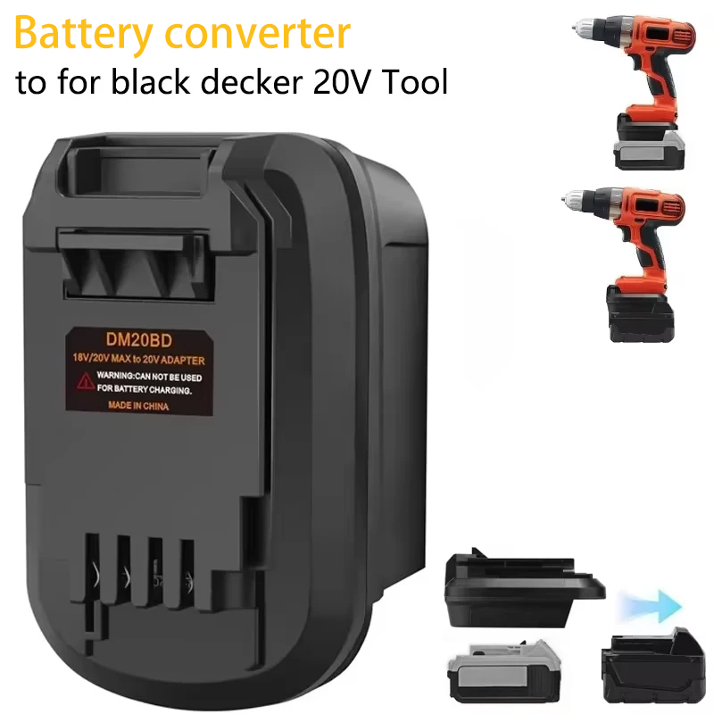 Black+Decker Tool Cordless - For Black Decker Tool Adapter for