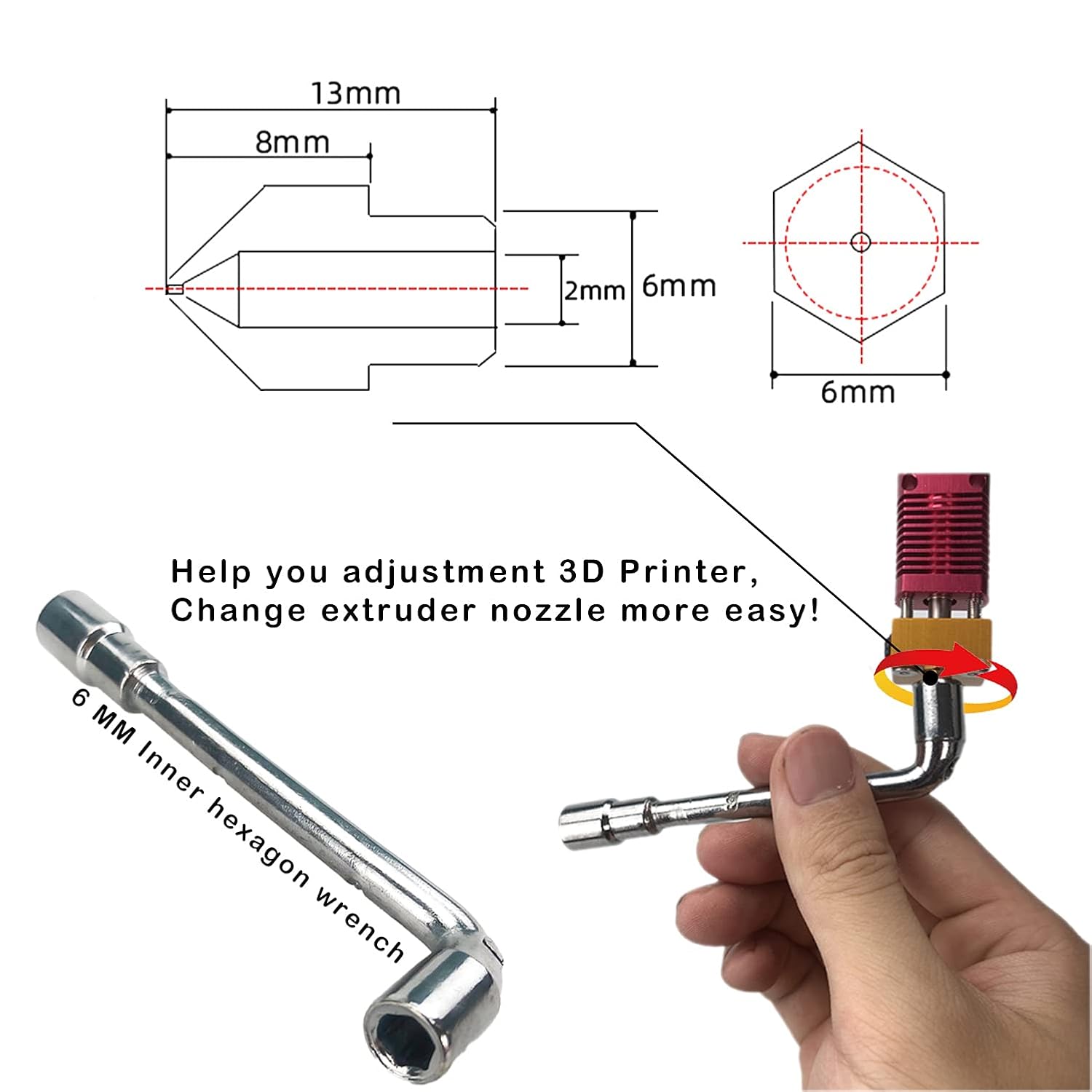 CREALITY 20 Pcs MK8 Brass Nozz - Creality Printer K1 review and price