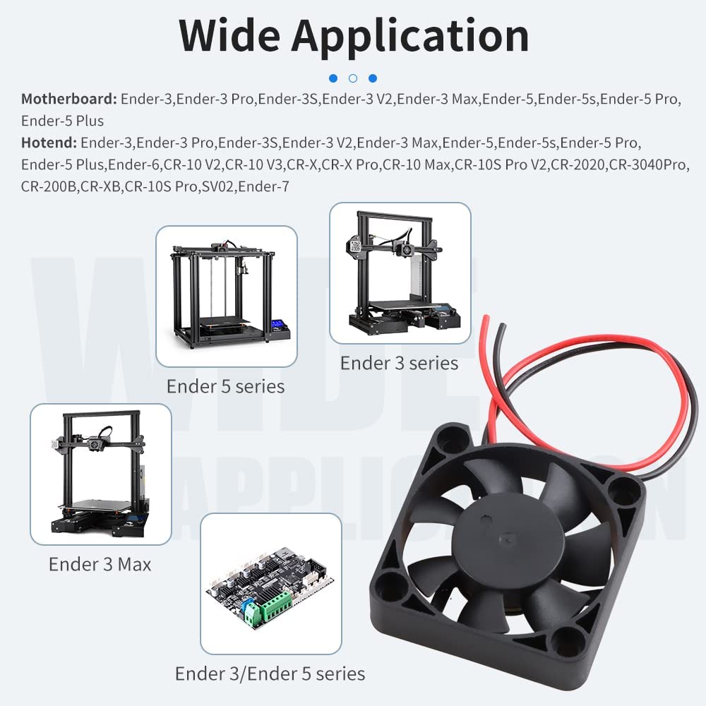 2pcs Creality Original 4010 Fa - Creality Printer K1 review and price