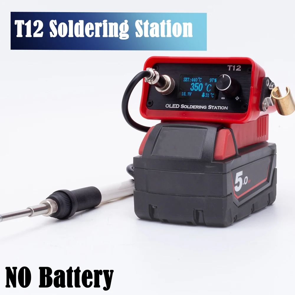 OLED T12 Cordless Soldering Ir - Milwaukee Drill M12 Fuel review and price